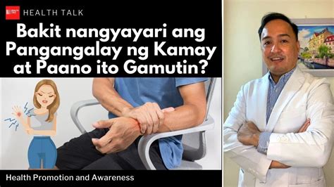 Nangalay ang kamay ko in English with contextual examples.
